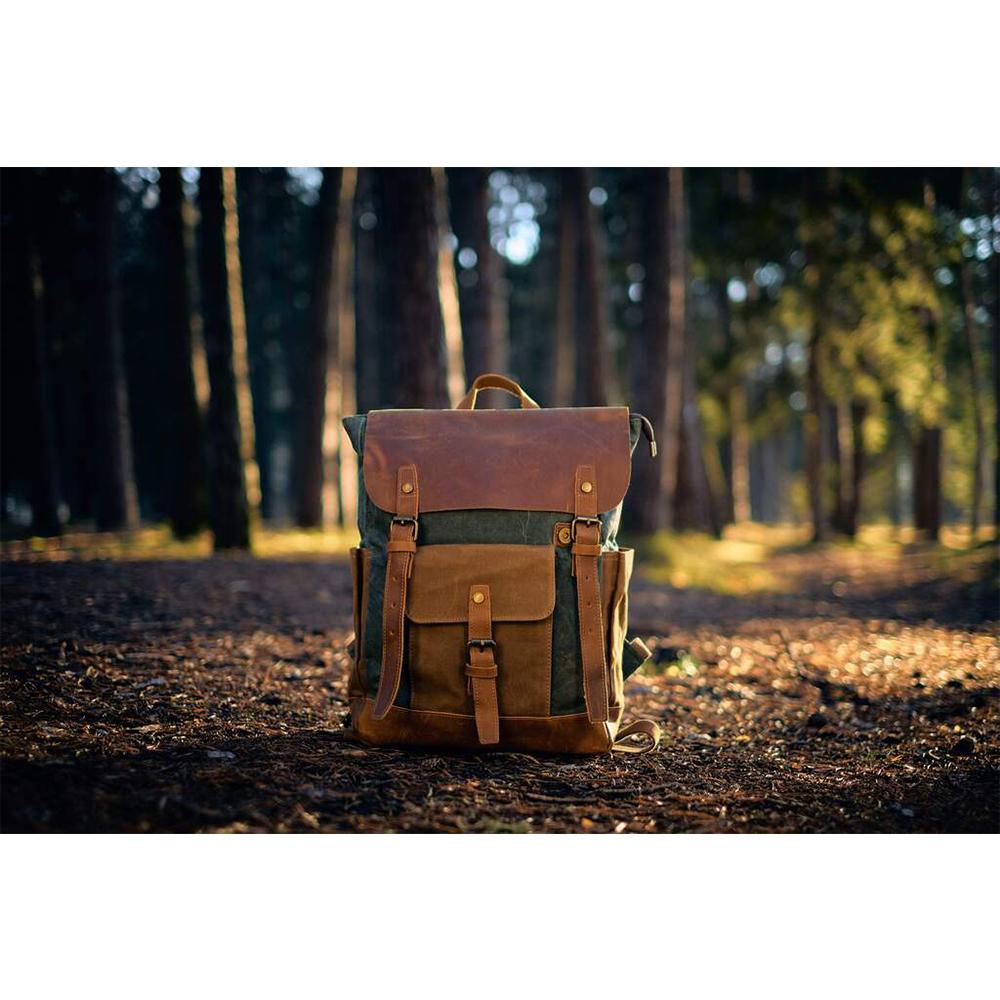 Granada - Vintage laptop backpack