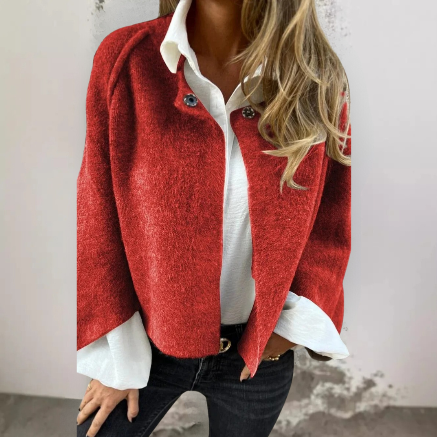 Rive™ – Long-Sleeved Wool Coat