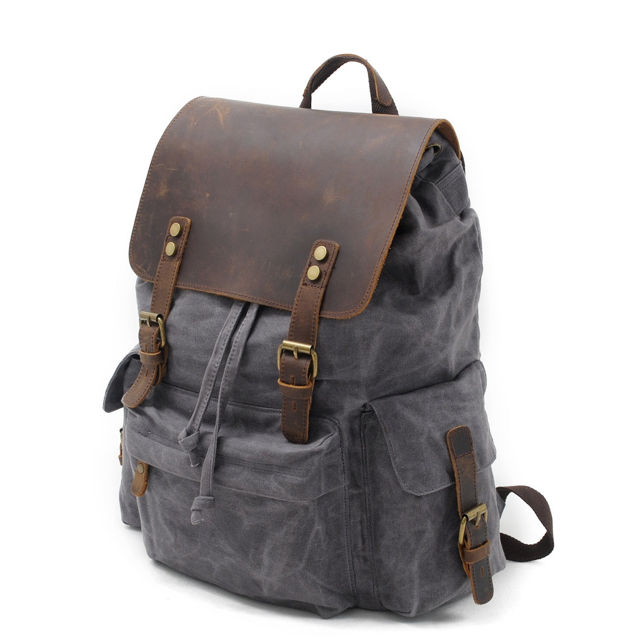 Copenhagen - Backpack made from wax-coated canvas