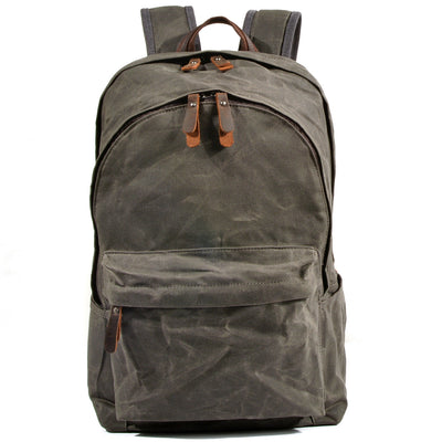 Amsterdam - Vintage Canvas Backpack