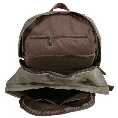 Amsterdam - Vintage Canvas Backpack