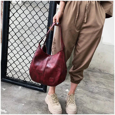 Gaia - Vintage Leather Handbag