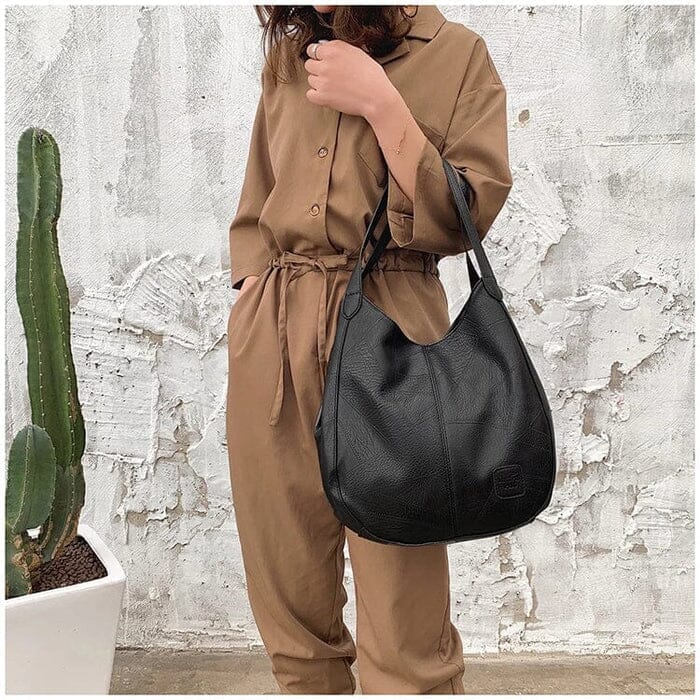 Gaia - Vintage Leather Handbag