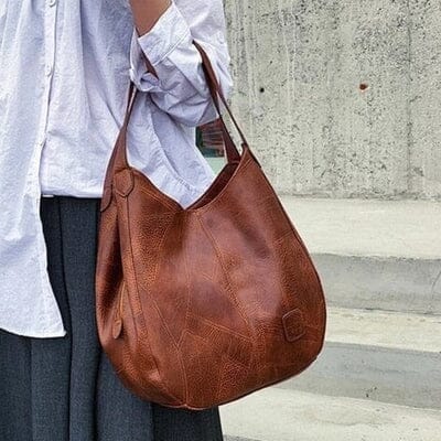 Gaia - Vintage Leather Handbag