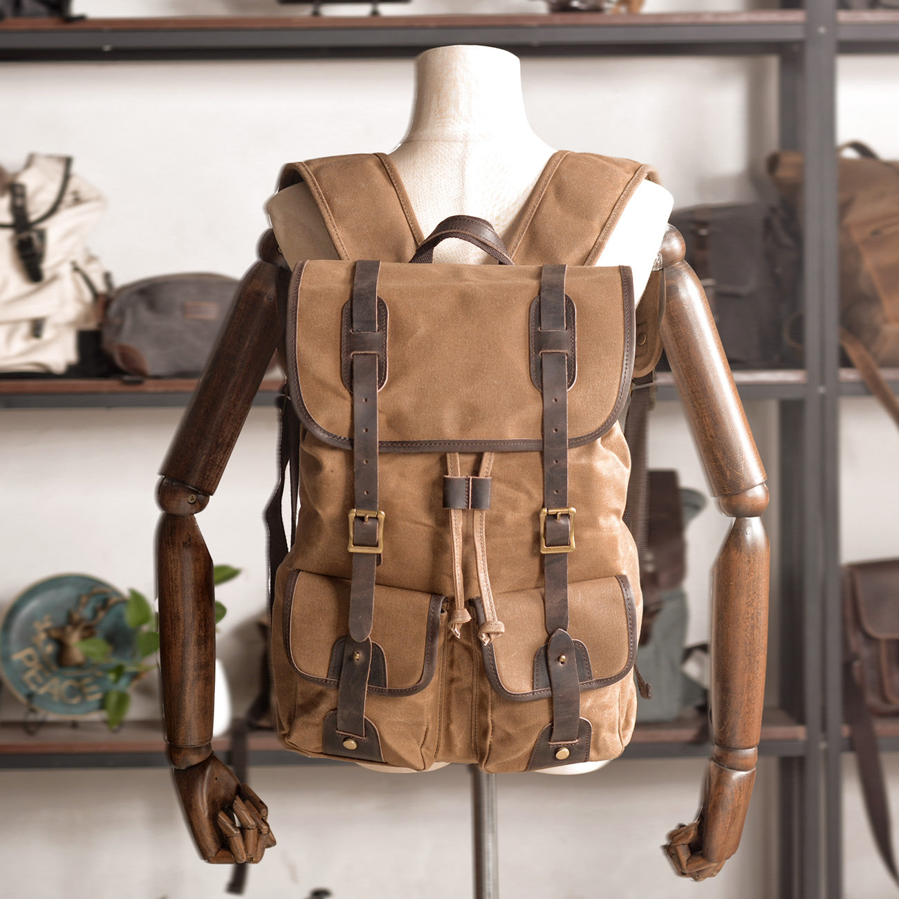 Vaduz - Canvas Travel Backpack