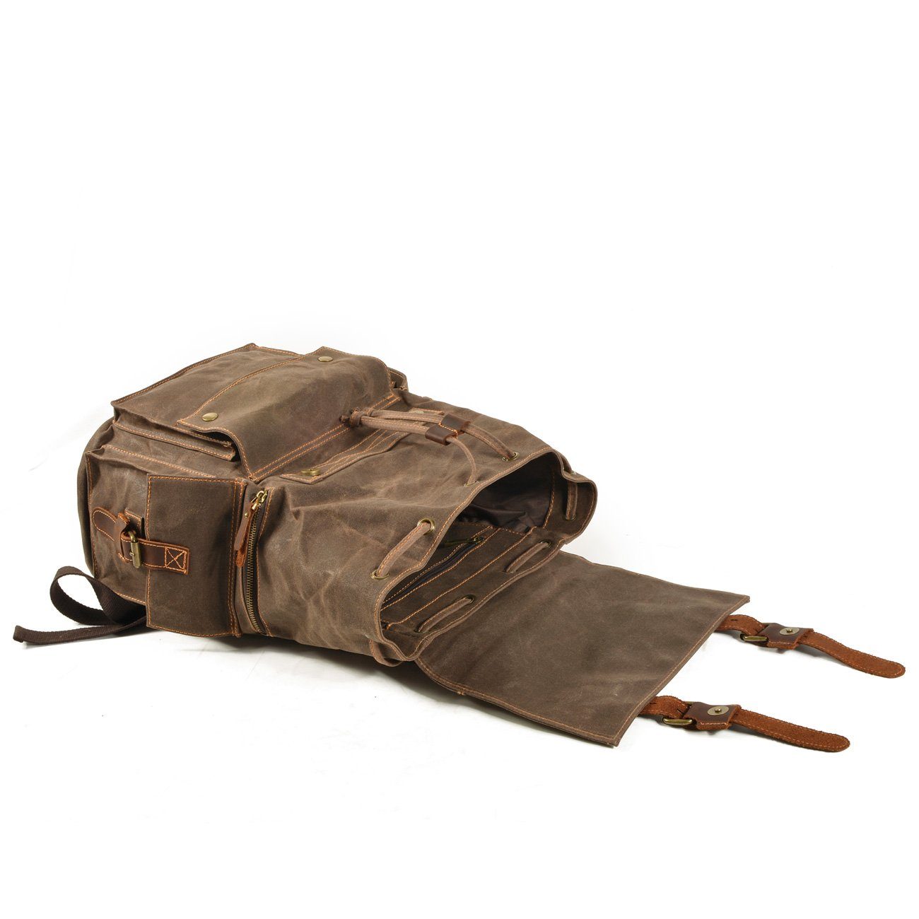 Montreux - Canvas backpack with drawstring closure