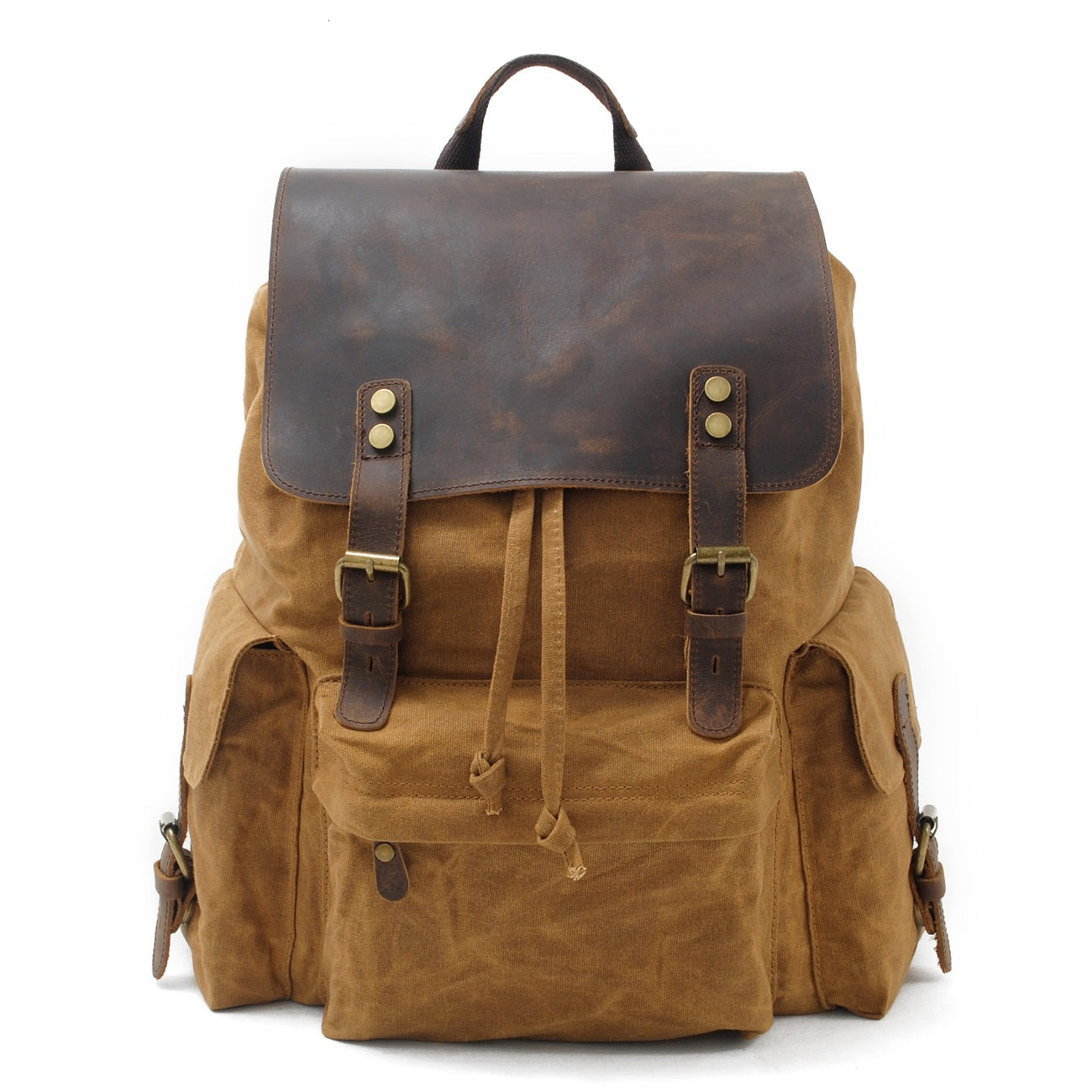 Copenhagen - Backpack made from wax-coated canvas