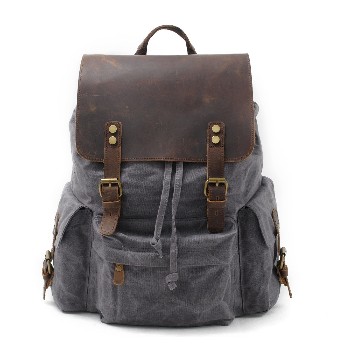 Copenhagen - Backpack made from wax-coated canvas