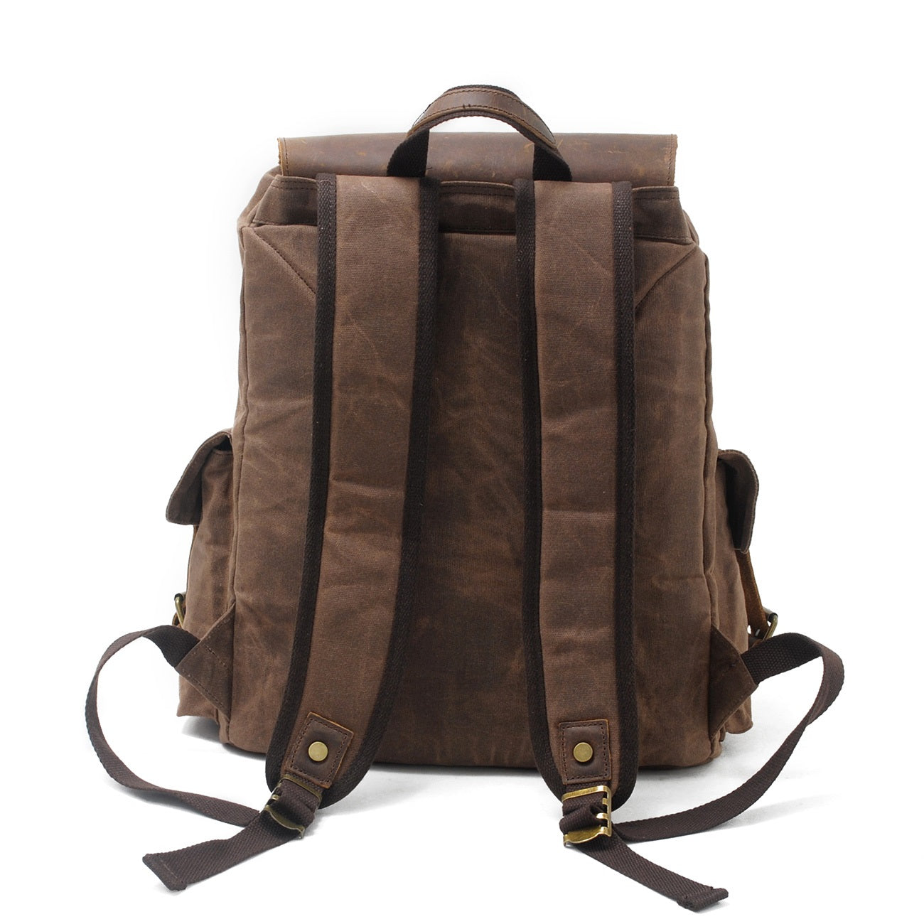 Copenhagen - Backpack made from wax-coated canvas