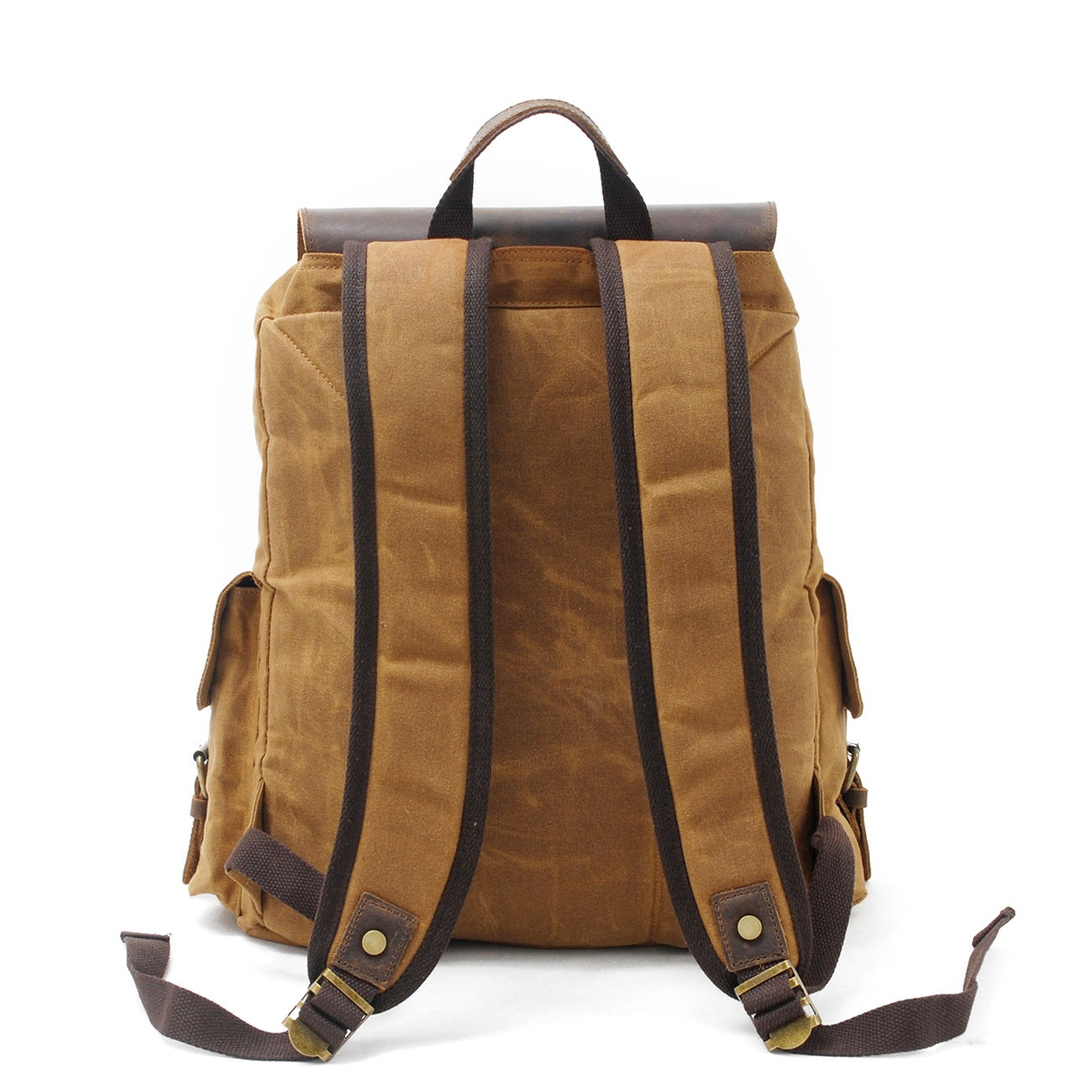 Copenhagen - Backpack made from wax-coated canvas