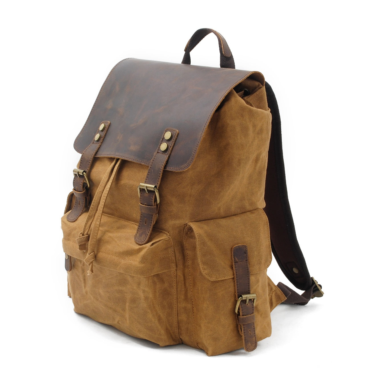Copenhagen - Backpack made from wax-coated canvas