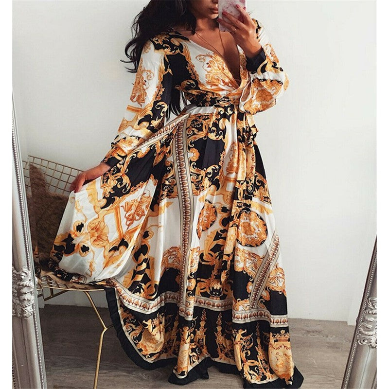 Boho Printed Dress