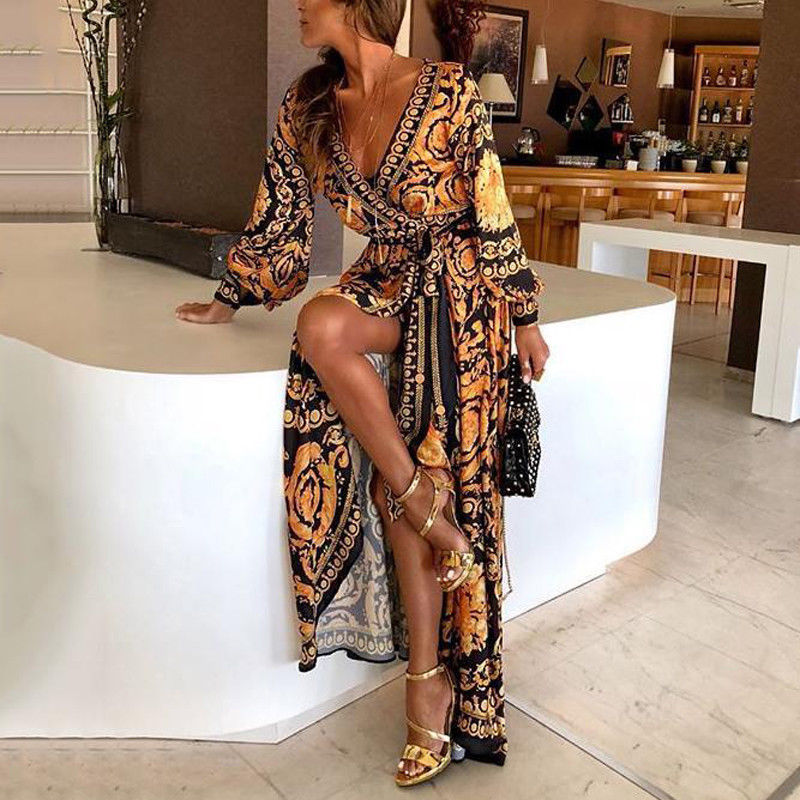 Boho Printed Dress
