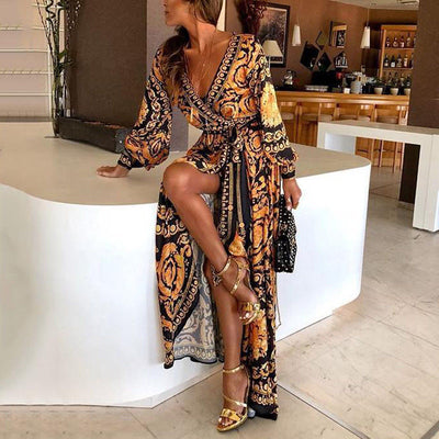 Boho Printed Dress