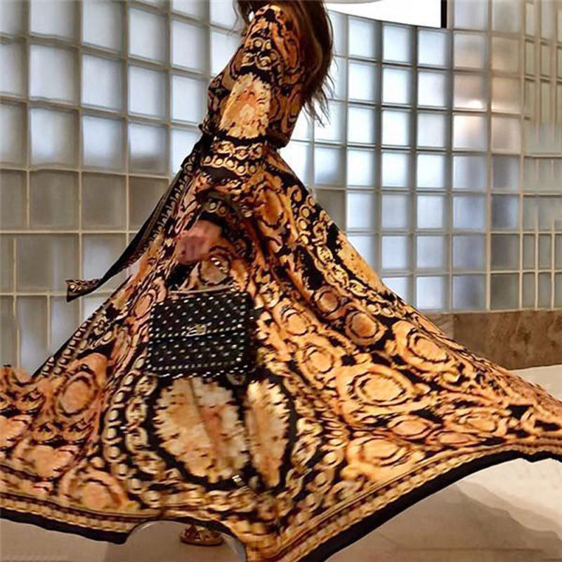 Boho Printed Dress