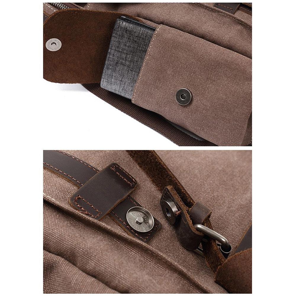 Prague - Small canvas backpack