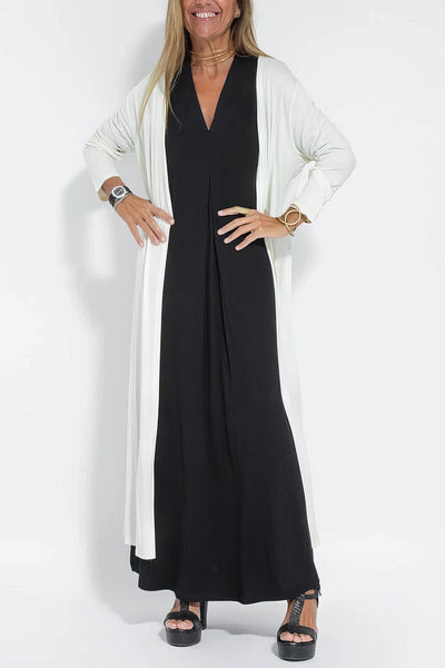Élodie | Sculpting Dress with Matching Cardigan